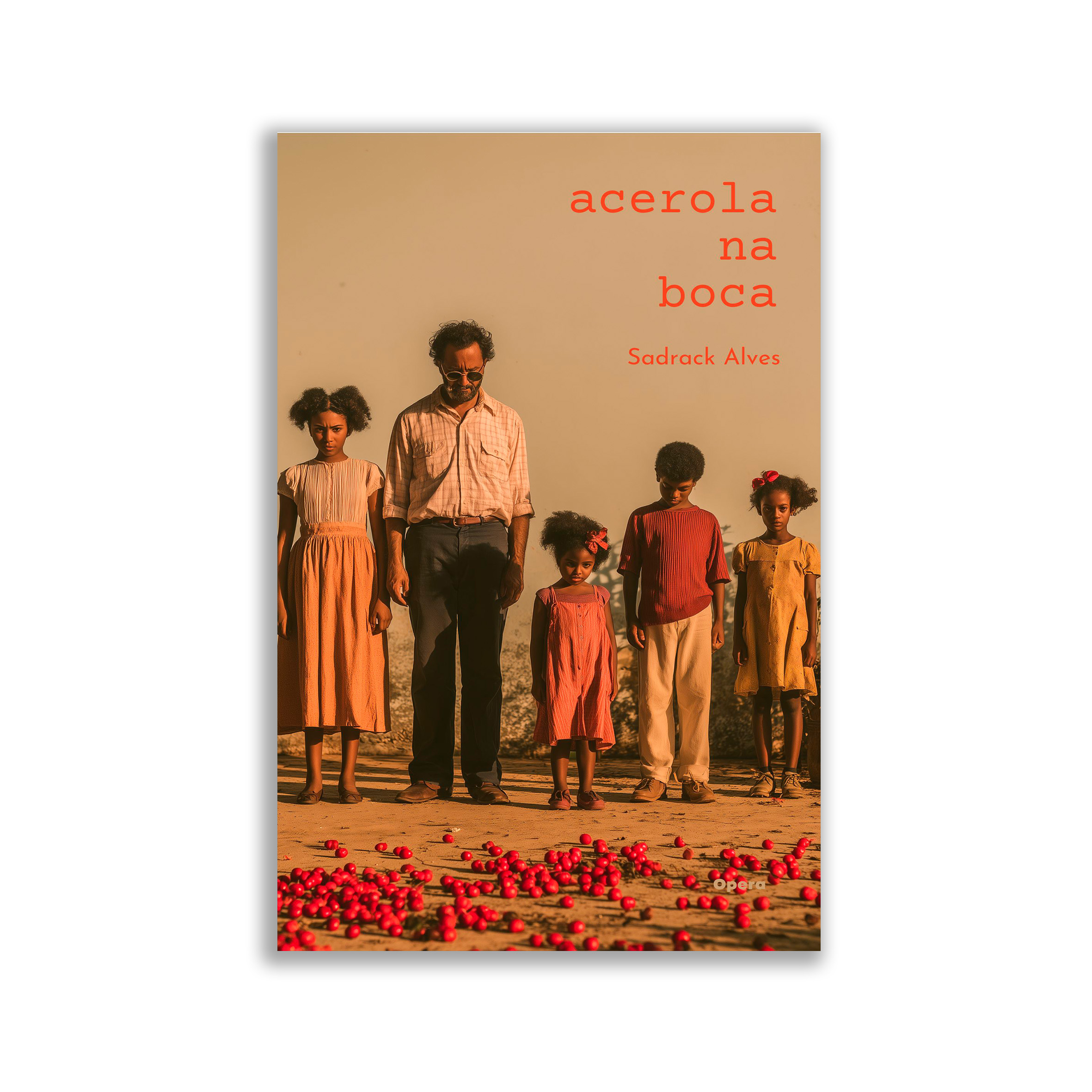 Acerola na boca